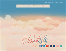 Tablet Screenshot of cloudarts.net